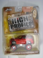  Lincoln Navigator DUB city Red 1:64 High Profile Jada Toys 